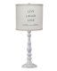 Townsend White 21" Table Lamp, Live. Laugh, Love