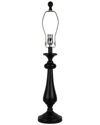 Lexington Black 26.5" Table Lamp Base Only
