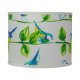 Large Print Birds on Branch 18" Drum Shade