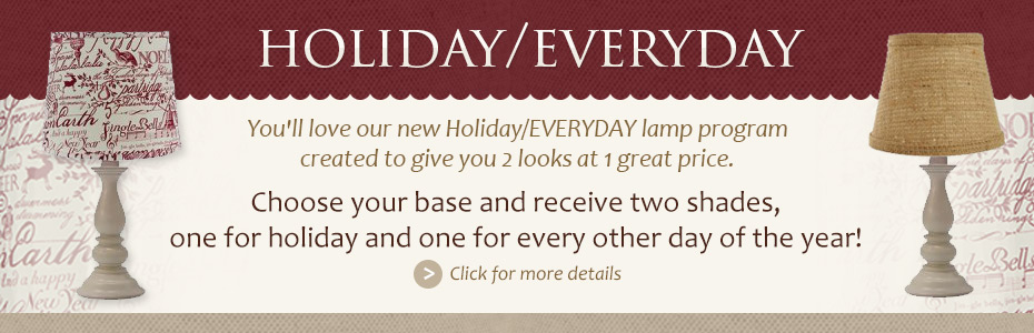 Holiday Lamp Shades