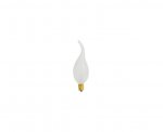 Frosted 25W Flame Tip Bulb 1 Pk