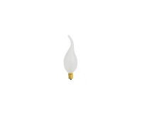 Frosted 25W Flame Tip Bulb 1 Pk