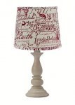Lancaster Eggshell Accent Lamp with Holiday/Everyday Shades