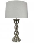 Paris Mercury Glass Table Lamp & Shade