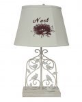 Welcome Song Table Lamp White