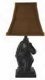 Mare & Foal Accent Horse Lamp