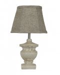 Capri Accent Lamp Antique White