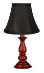 Lancaster Red Accent Lamp with Holiday/Everyday Shades