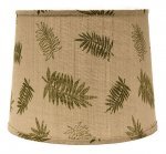 Fern on Burlap