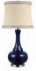 Aladdin Glass Table Lamp Indigo