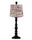 Townsend Black Table Lamp with Holiday/Everyday Shade