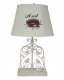 Welcome Song Table Lamp White