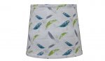 Mary Janes Farm Lamp Shade � White with Feathers