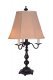 Richmond Table Lamp with Tan Shade