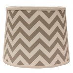 Grey & White Chevron