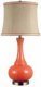 Aladdin Glass Table Lamp Orange