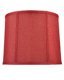 Red Loose Weave Lamp Shade