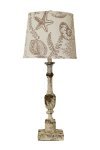 Harlan Table Lamp, Tan Nautical Shade
