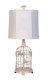 Bird Cage (Antique White) w/ Silhouette Shade