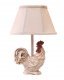 Chante Claire Accent Rooster Lamp