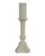 Monticello Cream Candle Stick Accent Lamp with LED Candle