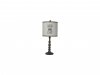Townsend Brown Wood 21" Table Lamp Base