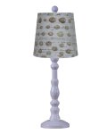 Townsend White 21" Table Lamp, Speckled Eggs