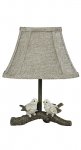 Birds On Branch 12" Accent Lamp with Shade