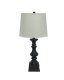 AUSTIN BLACK TABLE LAMP BASE ONLY 29"H