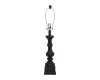 AUSTIN BLACK TABLE LAMP BASE ONLY 29"H