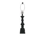 AUSTIN BLACK TABLE LAMP BASE ONLY