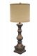 Austin 29" Table Lamp Brown, Jefferson Linen Shade