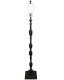 Harlan Dark Grey 60" Floor Lamp Base Only