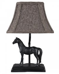 Run For The Roses 12" Accent Horse Lamp