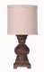 Monte Grey Urn 13" Accent Lamp with Shade