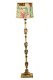 Harlan 60" Floor Lamp with Nautical Patch Shade