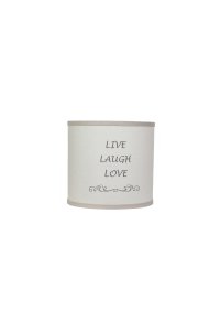 Live Laugh Love 10" Drum Shade