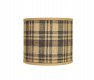 Lodge Brown/Black Plaid Shade