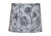 Graphite Floral Lamp Shades
