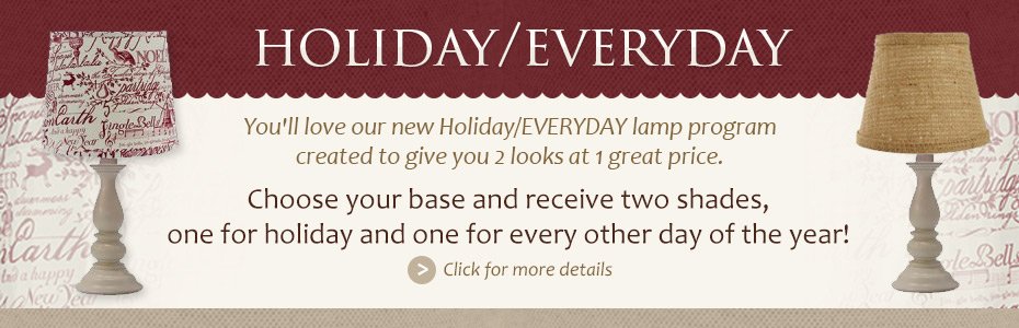 Holiday Lamp Shades