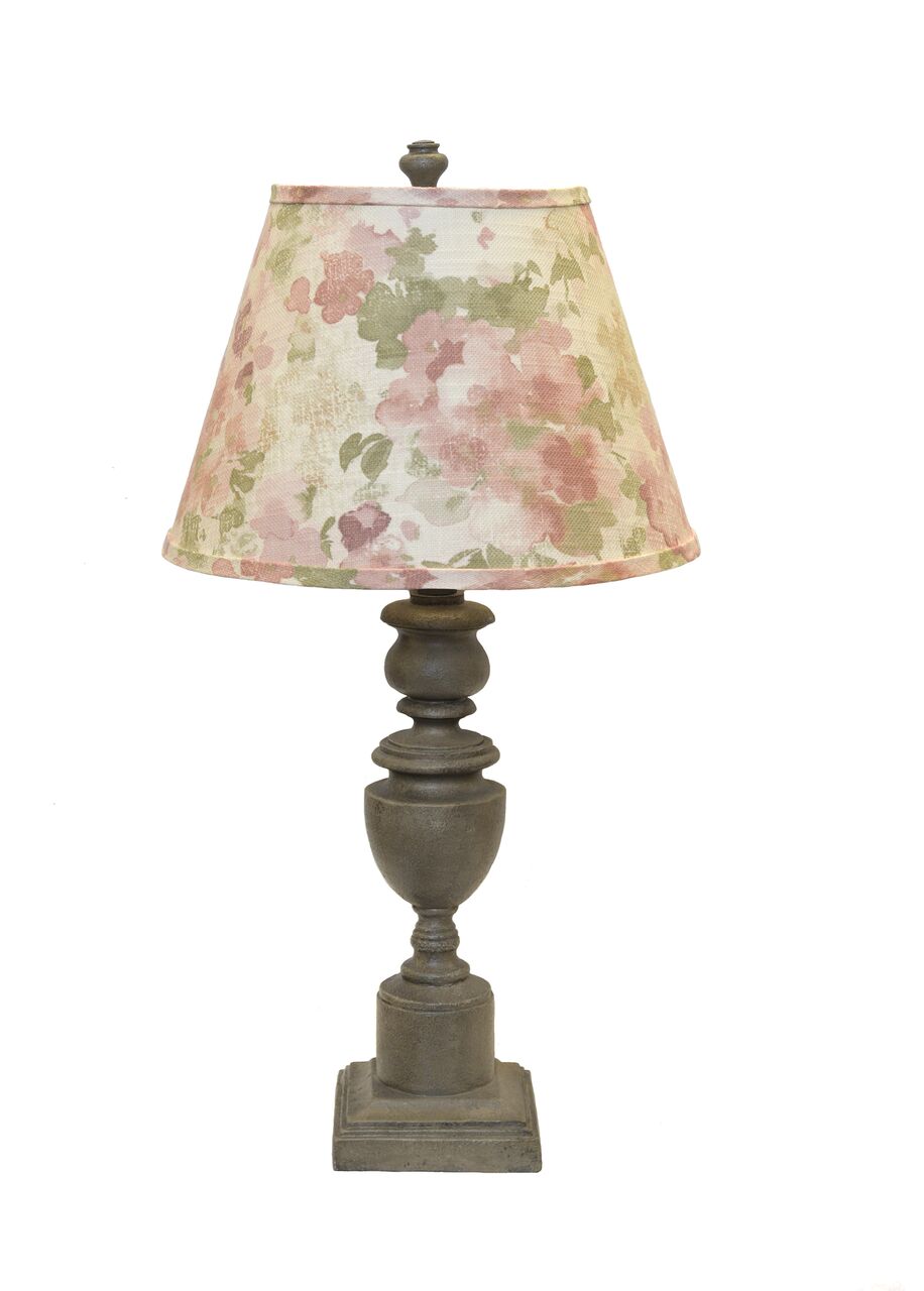 floral table lamp