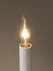 Clear 7W Flame Tip Candelabra Bulb - 3 pack