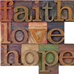 Faith Hope Love Night Light