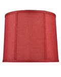 Red Loose Weave Lamp Shade
